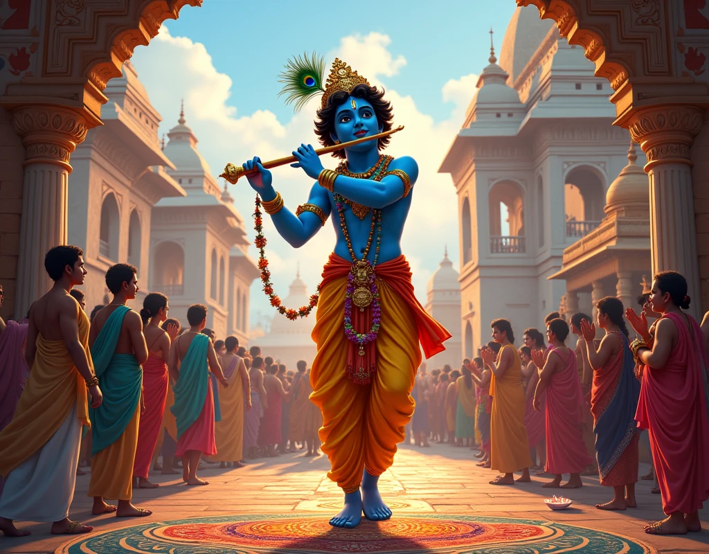 Janmashtami 2024 special lord Krishna happy birthday in mathura vrundavan