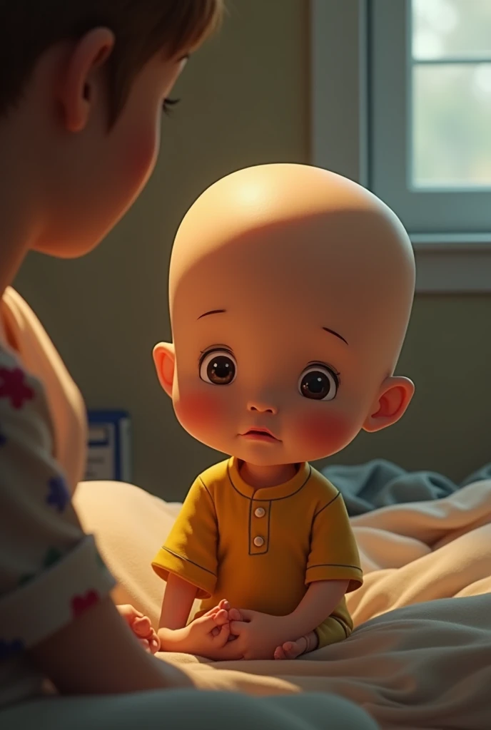 Caillou with cancer