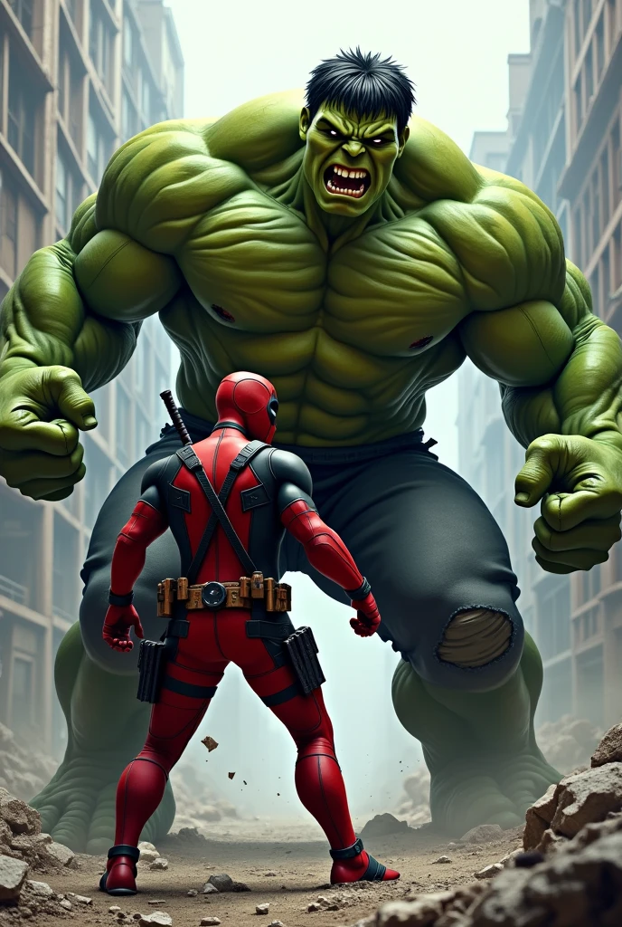 Deadpool y hulk