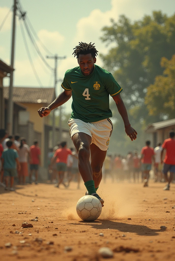 Pele and the Legend of the Neighborhood: SKIN, now a mythical figure in the neighborhood's memory, He is remembered for the fantastic plays he made on a dirt field, while young people dream of following in their footsteps.