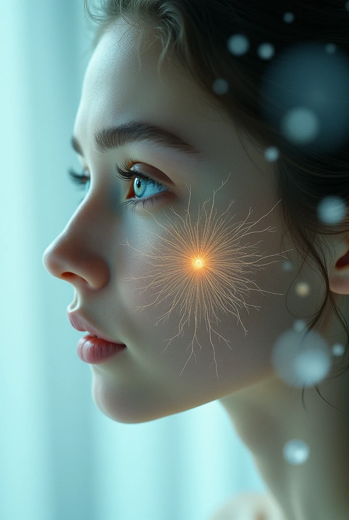Woman in the Microscope