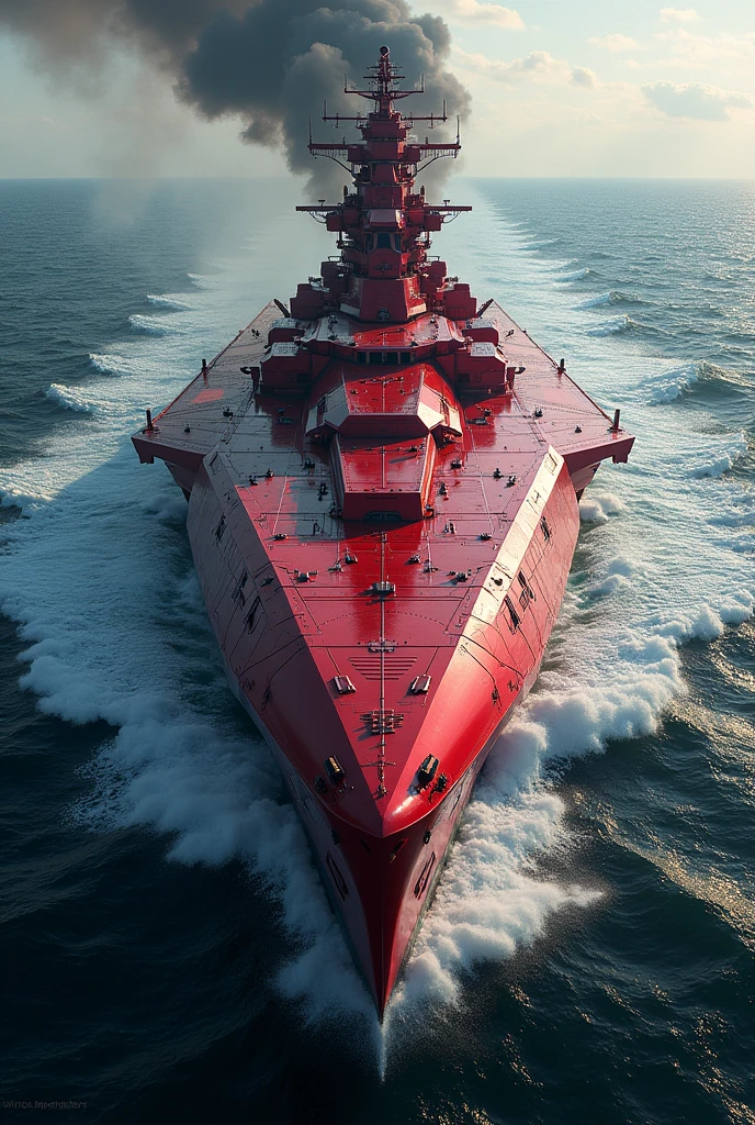 Red Diamond Warship