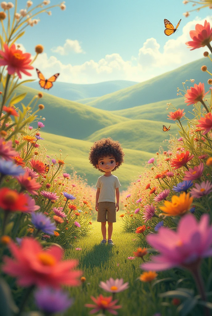 A flower landscape to put my character in
