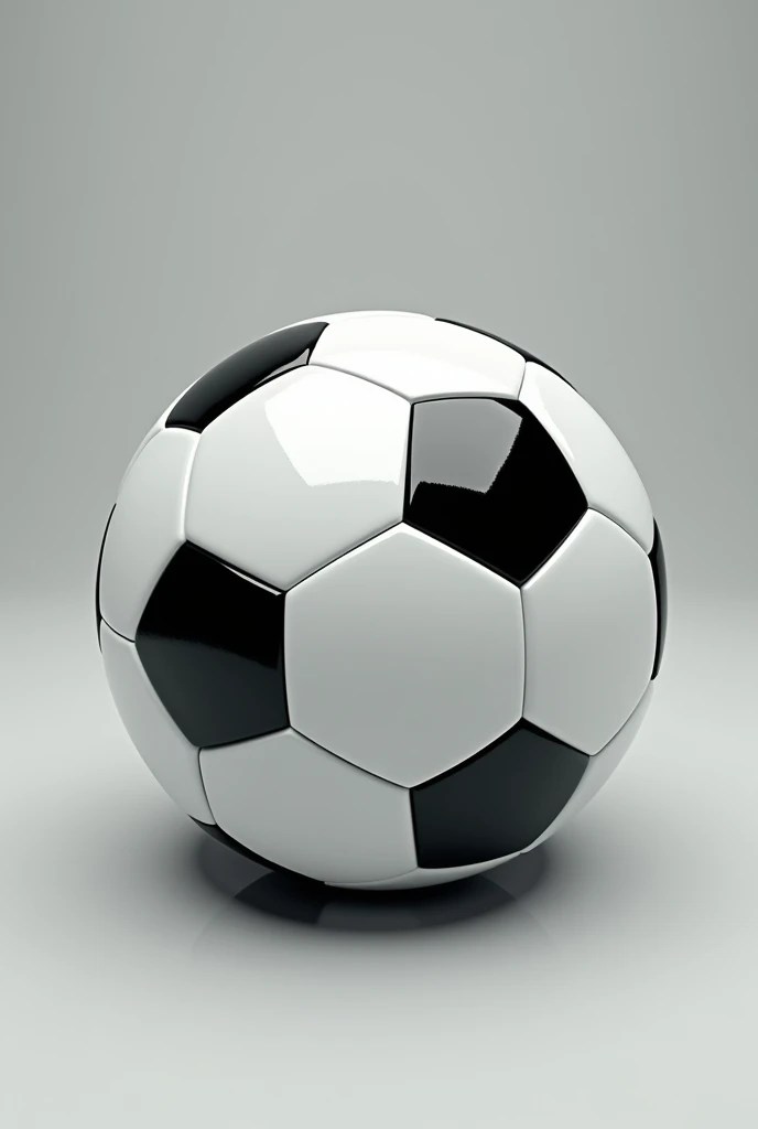 Soccer ball with a diameter of 12 centimeters