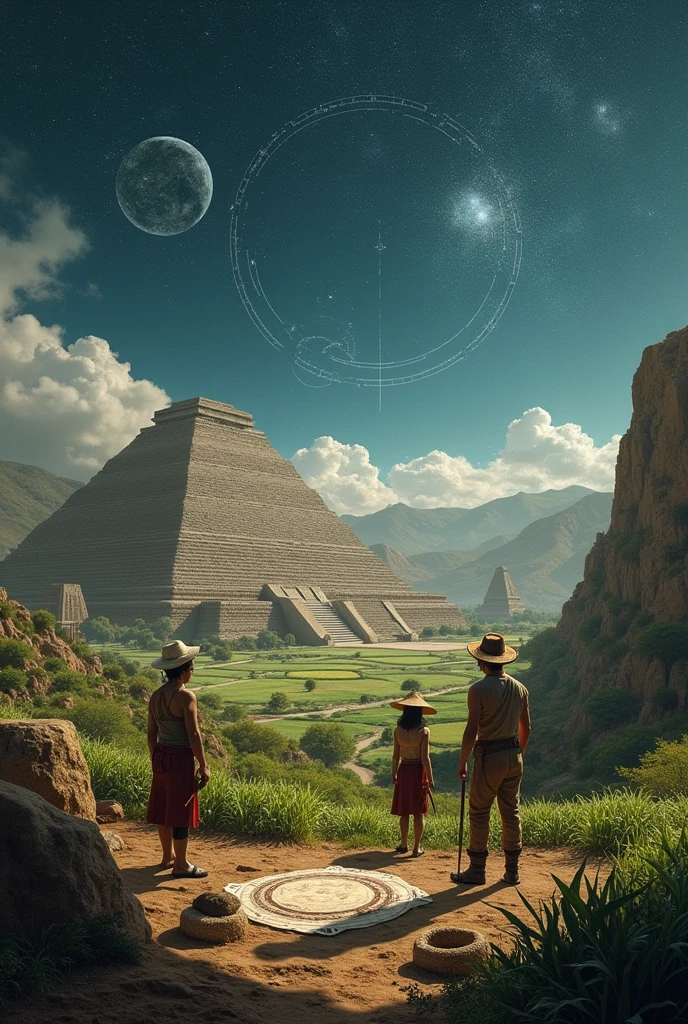 Using astronomy for agriculture Caral