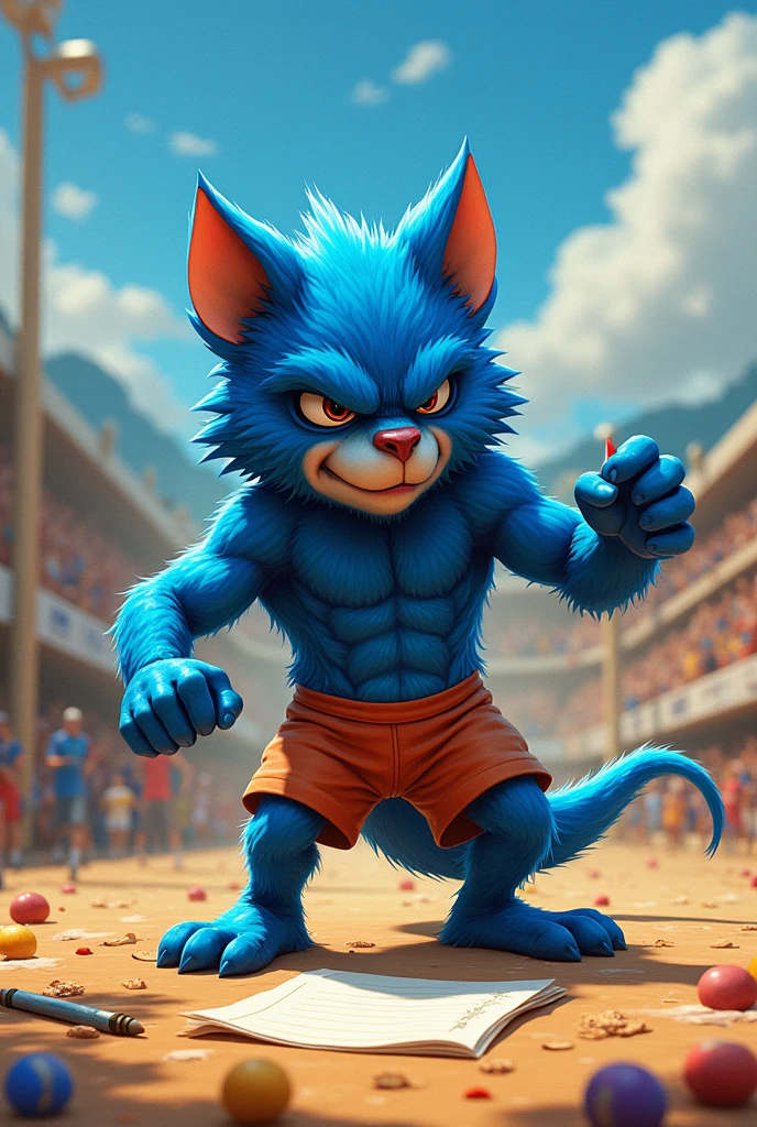 volleyball team angry blue animal written letter come dance forró sports icon