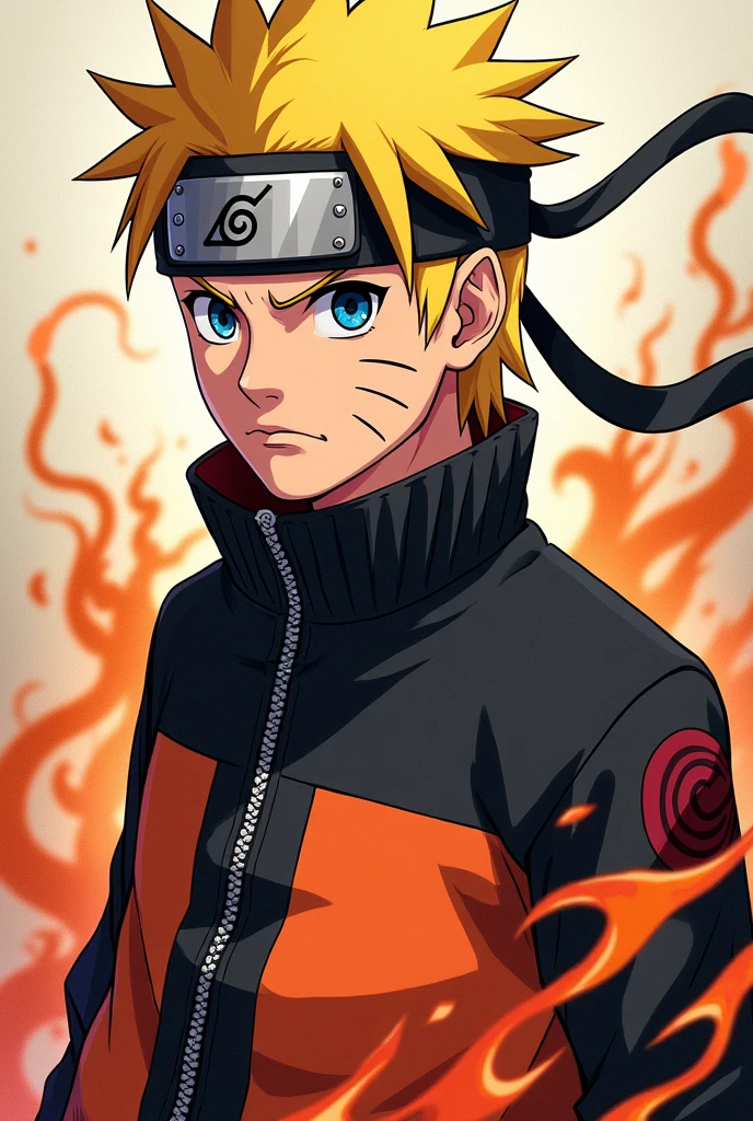 You can make a profile picture Naruto shippuden for me and write in the middle 'Anime Squad' in it