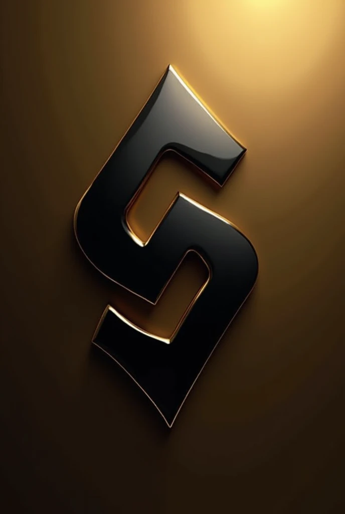 black and gold setting logo