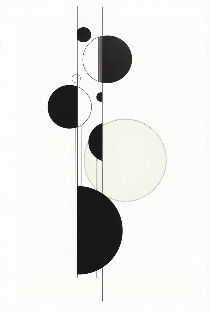   CREATE a very easy black and white drawing of Modernism 