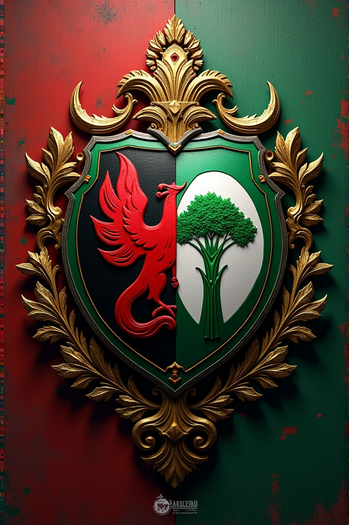 Flamengo and Palmeiras crest