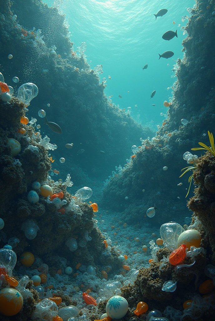 Plastic pollution