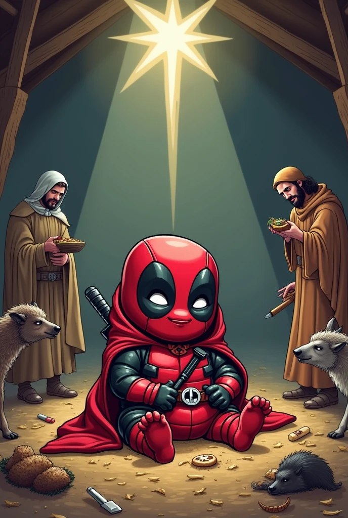 Deadpool baby jesus