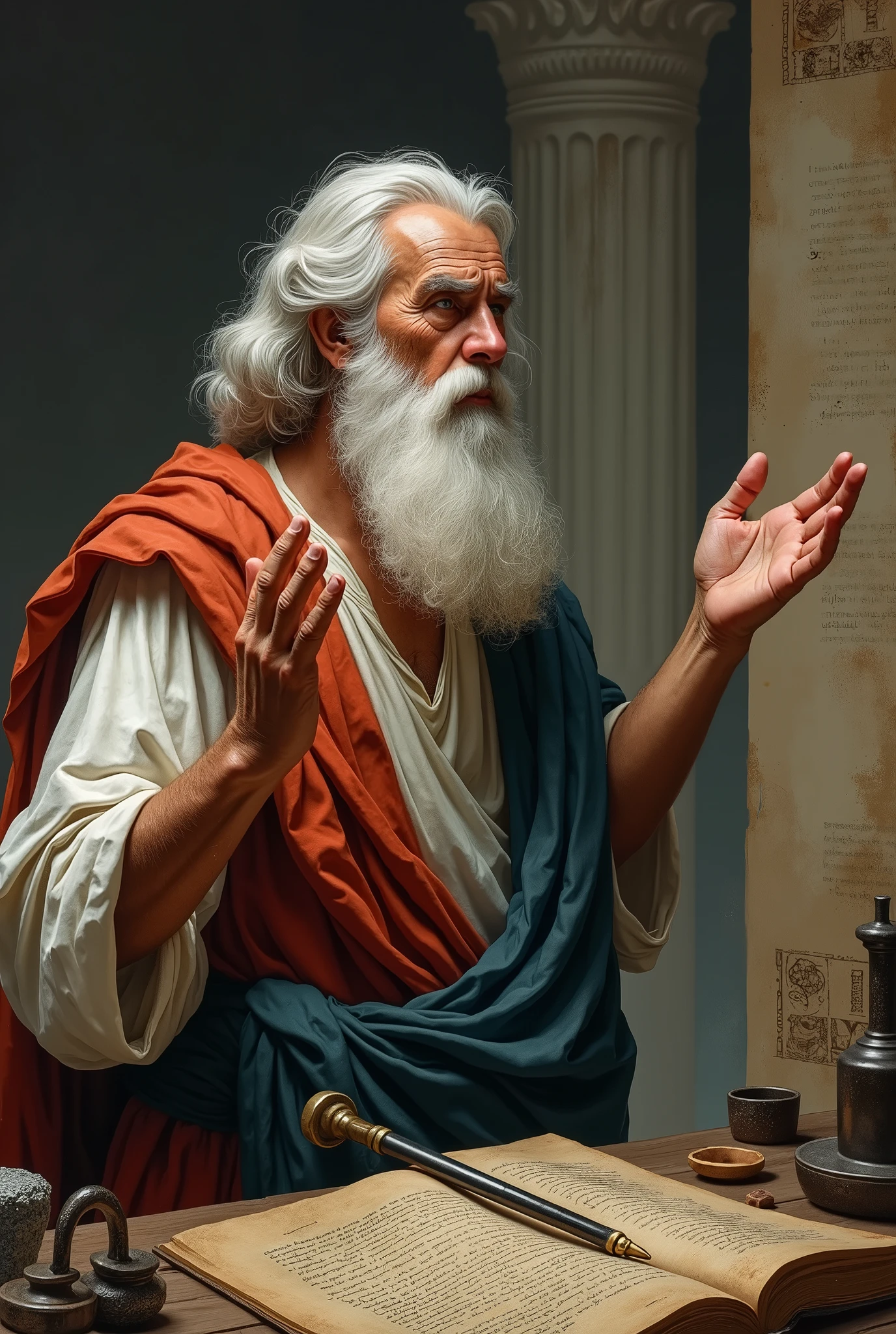 Dioscorides mentioned the harmful effects of lead, stating that "lead makes you lose your mind", which indicates an early recognition of the risks associated with certain materials at work.