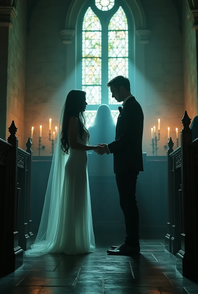 Man marrying the ghost of "La Llorona"