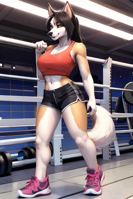 Collie short shorts gym