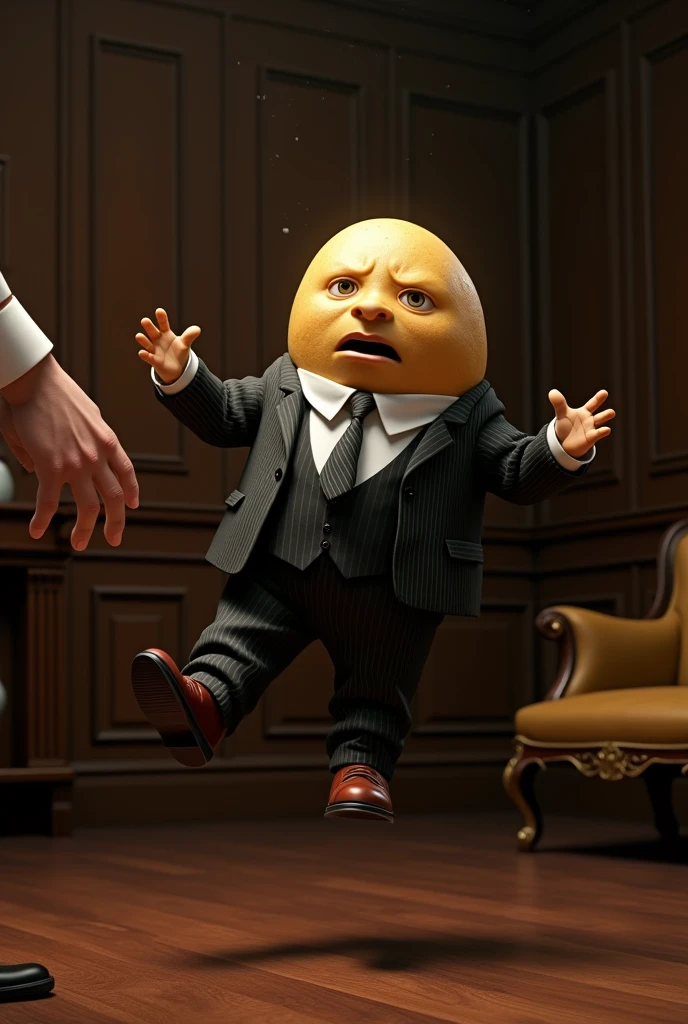 Potato ((Suit)) Catching ((floor))