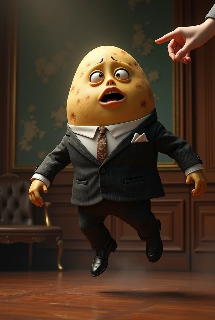 Potato ((Suit)) Catching ((floor))