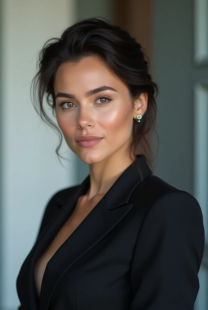 a professional profile photo of a non-binary business person