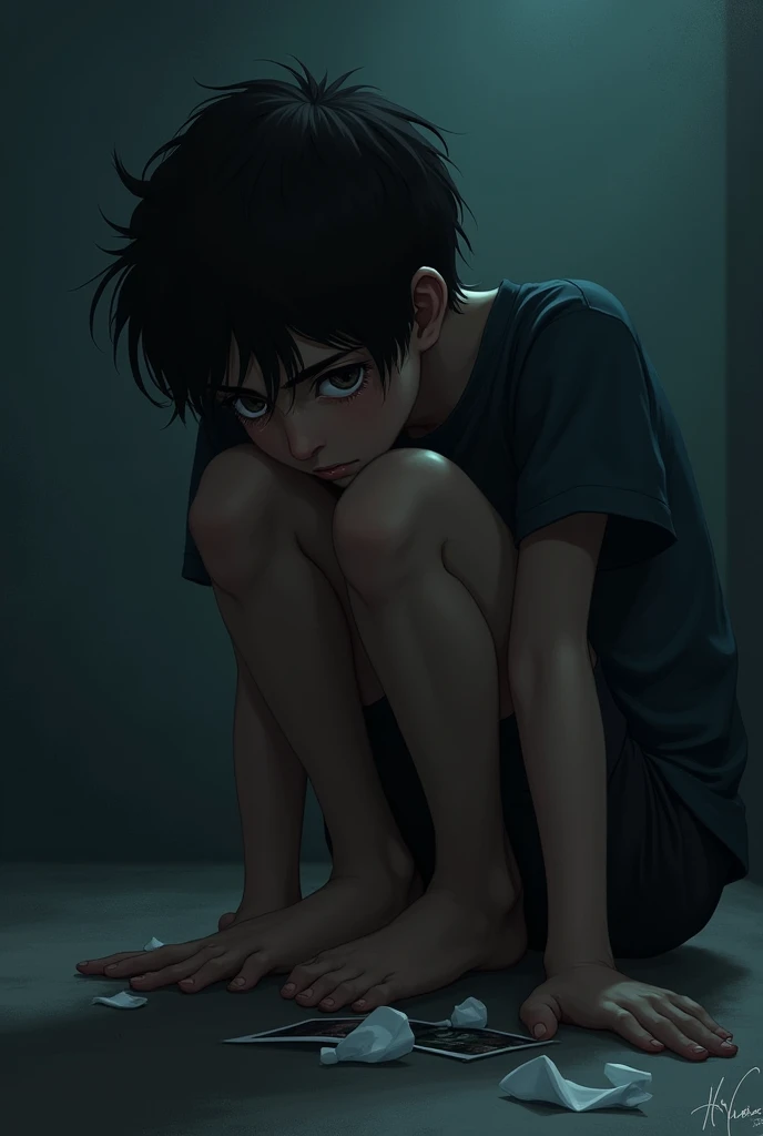 Heart broken boy 
