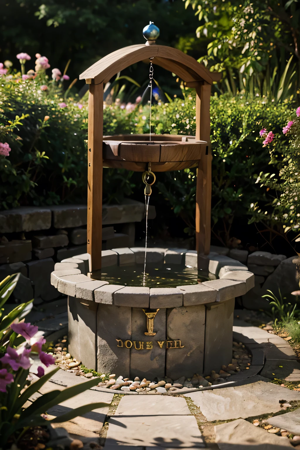 a wishing well