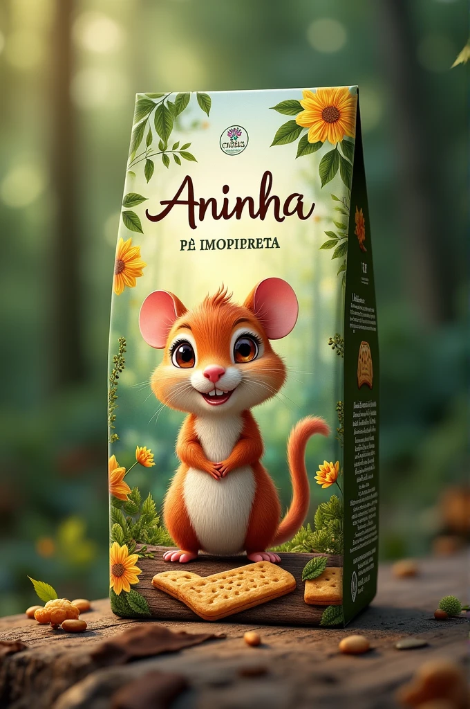 Aniinha brand biscuit package