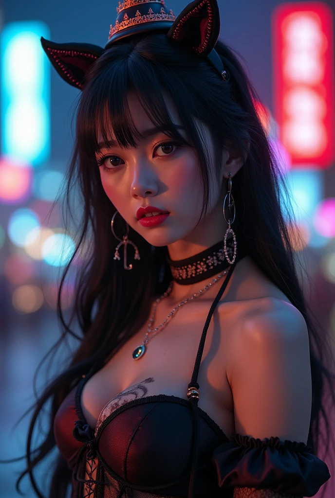(masterpiece,best quality:1.4),(8k,raw photo,photo realistic:1.2),shiny skin,detailed skin,detailed face,detailed eyes,Detailed hands,Detailed Background、1girl,Japanese idol,(beautiful face),(Shining Eyes:1.1),、、Symmetrical eyes、、Great background、Great location、((セクシーなHalloween衣装))、(Detailed and very cute girl,Halloween,teen,)、Beautiful night cityscape,,Full body portrait,,mysterious,Charming,nswf,sexy Instagram style