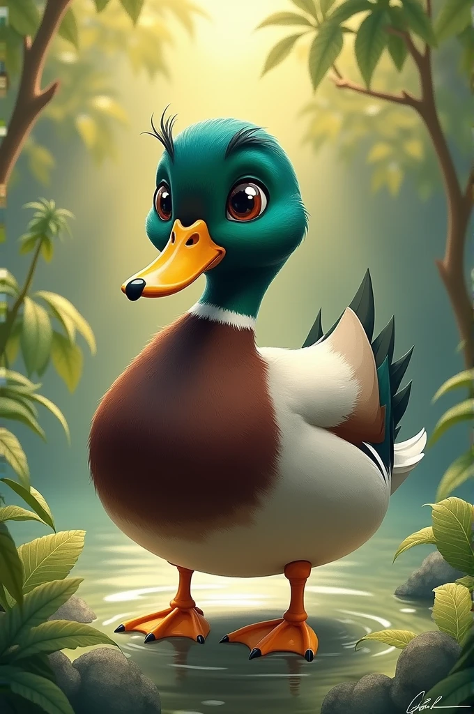 a duck