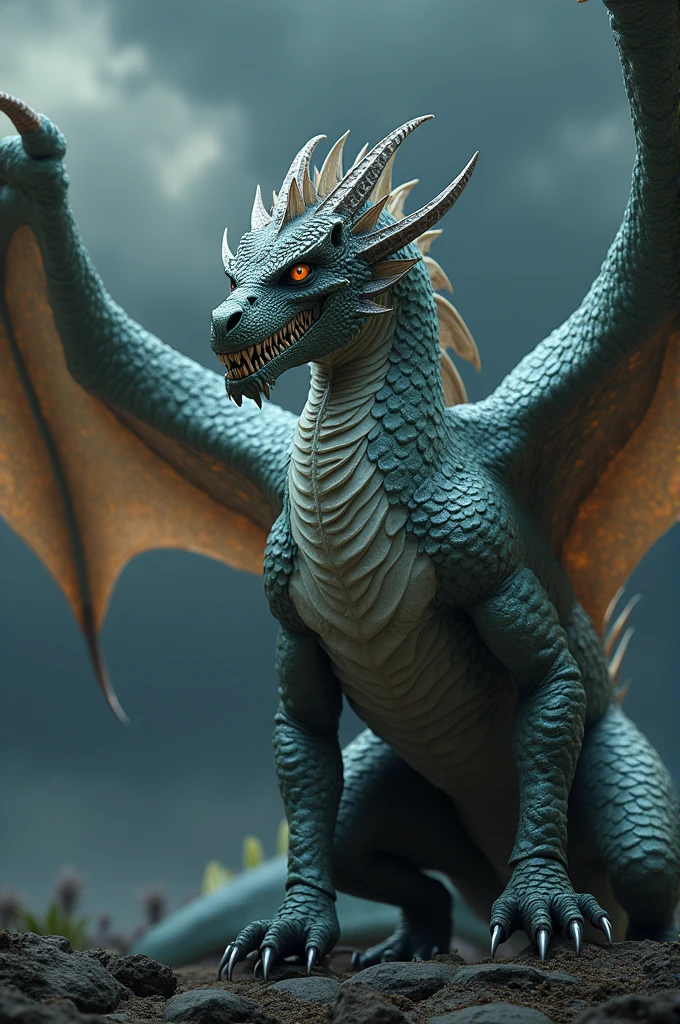 Dragao em 3d