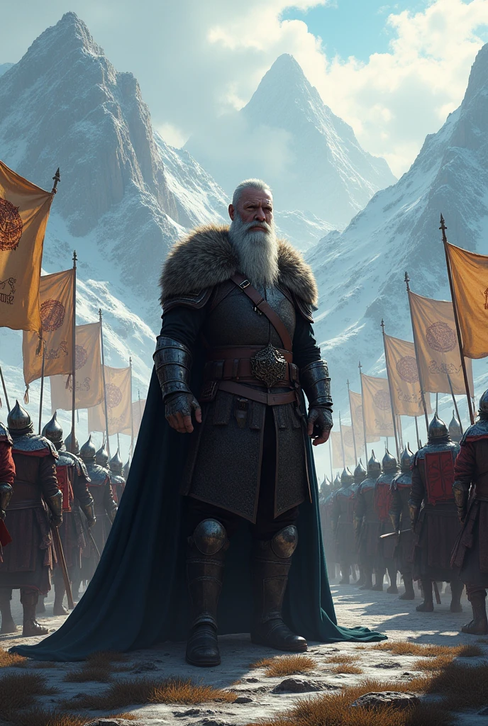 Bruno Sammartino general of Game Of Thrones style troops