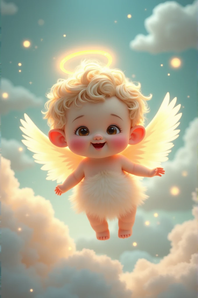 Little animated angel