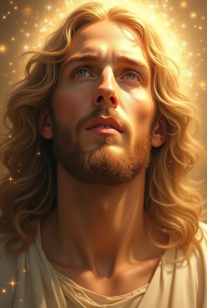 Generate face of god Jesus Christ 