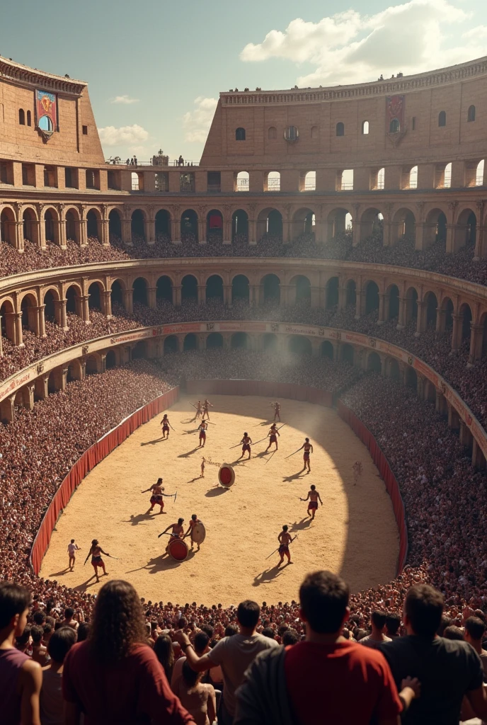 Colosseum style game