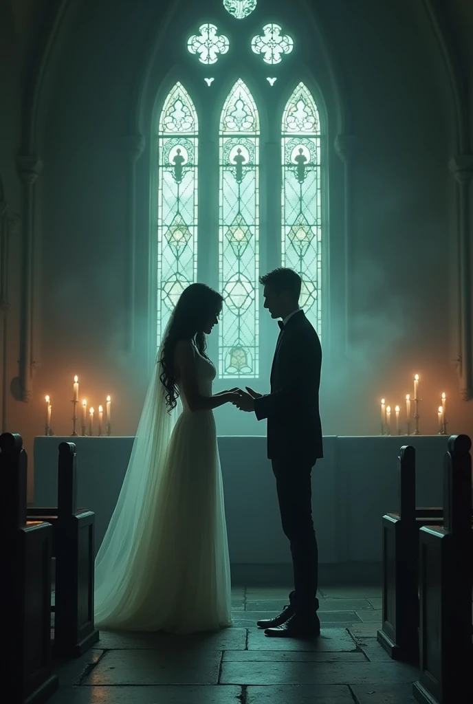 Man marrying the ghost of "La Llorona"