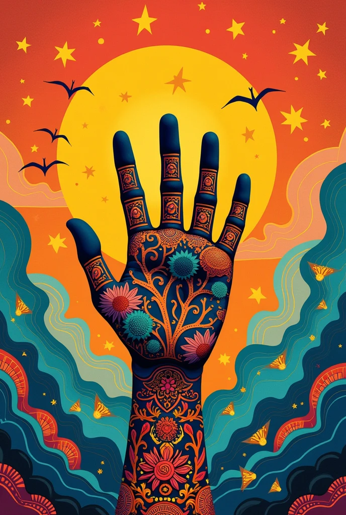 Create a POSTER WITH THE THEME "Filipino, Wikang Mapagpalaya". The poster emphasizes the importance of the Filipino language as a tool for liberation and empowerment. It suggests that by embracing and using the Filipino language, Filipinos can strengthen their cultural identity, promote unity, and achieve their goals. ( Don't use people, use hand