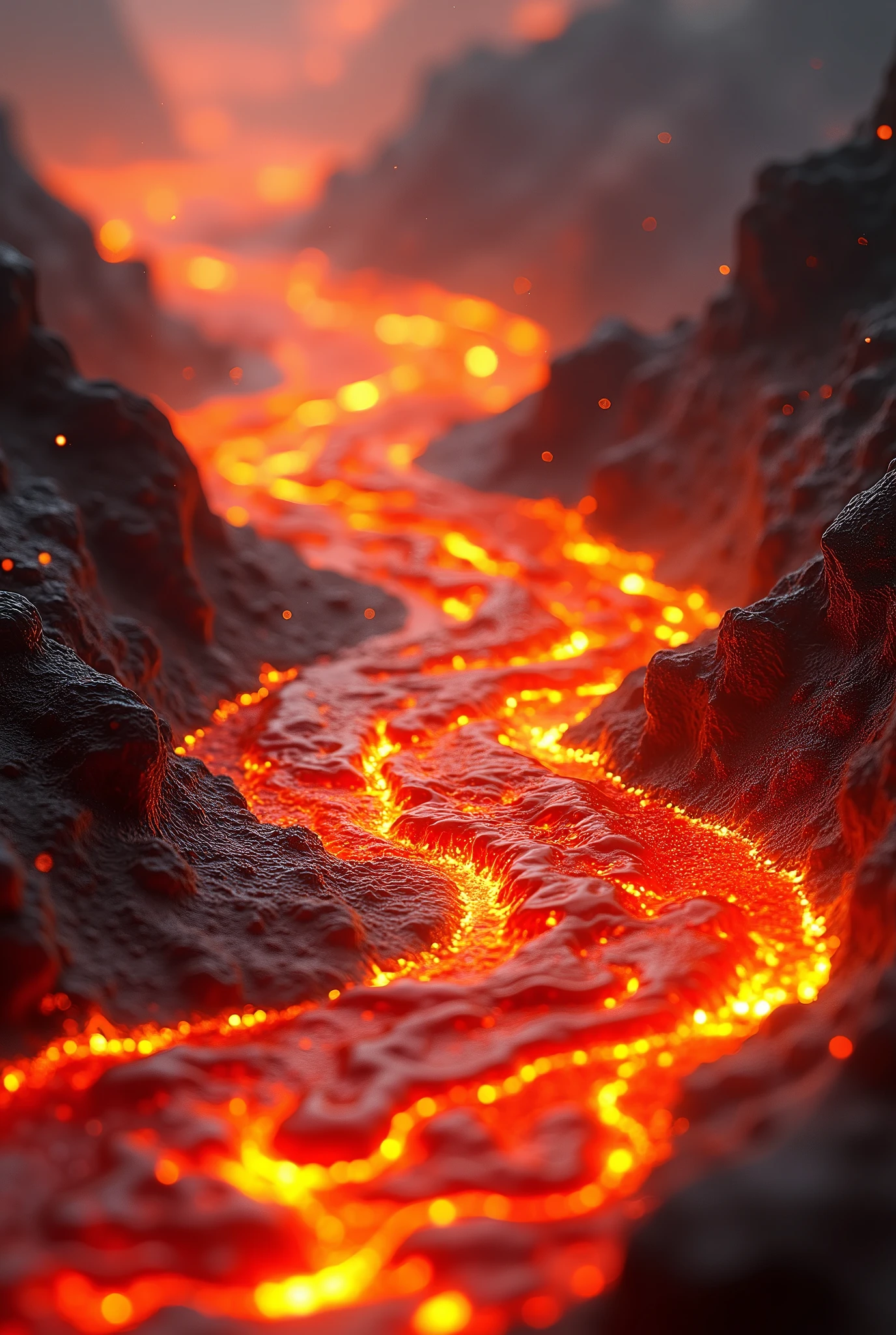 chili pepper lava wave flow state