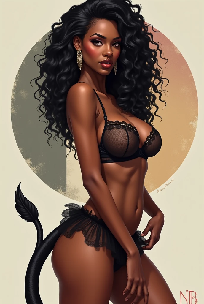 pretty Woman, black girl, slim, big breasts and tail, the flag, lingerie, short skirt bigger breasts and butt bigger breasts even bigger breasts and butt

