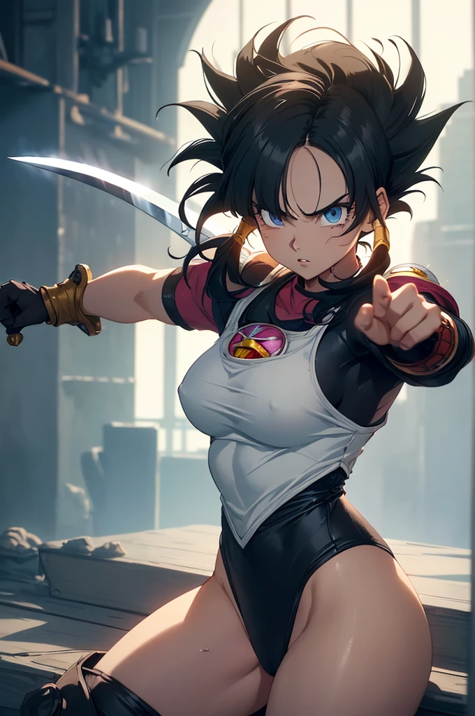 Highest quality,4K,High resolution,masterpiece:1.2), (Ultra-detailed), (Holding a sword:1.3) (Dynamic Art), (looking at the camera) (Dragon Ball Z setting), (whole body)(Vision:1.8), (Realist,photoRealist,photo-Realist:1.37), (High resolution,High resolution), (Portraiture), (Vibrant colors), (Long legs), (A noticeably elongated face), (Wide range) (Hermosos Fine grain), (Beautifully detailed lips), (Highly detailed eyes and face), , Bright eyes Dynamic angles and postures, Sweatびっしょり, Sweat, (Long eyelashes), (Sharp focus), (Physically Based Rendering), (Beautiful female warrior), (Mature Woman) (Leg spread), (intense), (expression of intense desire), (Motion Blur), (elegant), (Slim figure), (Inspired by anime), (Bright light), (Cinema Lighting), (Contrasting colors), (Mysterious atmosphere), (Action-packed scenes), (Unique Look), (impressive), (good looking), (Exciting), (Expressive), (Interesting atmosphere), (monster:1.4) ((Highest quality)),((Very detailed)),masterpiece,Absurd,Detailed face,Beautiful Face,(Fine grain, Deep Eyes),((Dynamic pose)), (((White-haired beauty,Inspired by Akira Toriyama))),Iron Bikini Armor,grassland,monsterと戦闘中Distant view Vision
Wide shot 広角
Long shot