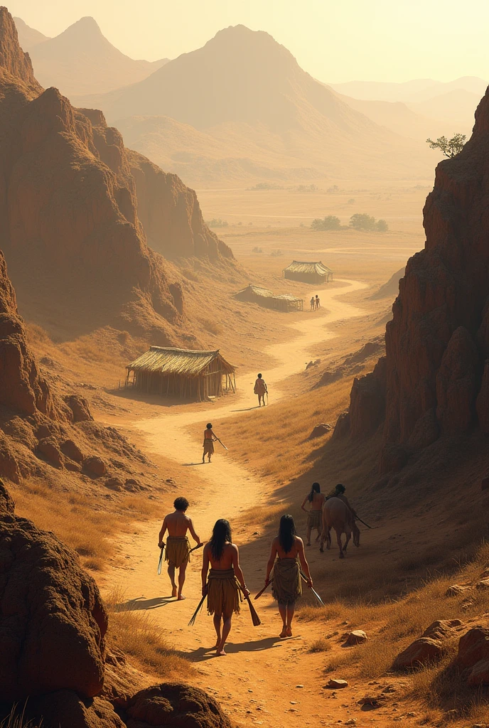 An image of the Brazilian northeastern backlands from the 1st century before the common era 