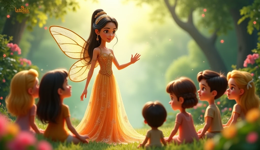 In 3D animation.How does Rani Pari teach the children to balance magic with kindness?