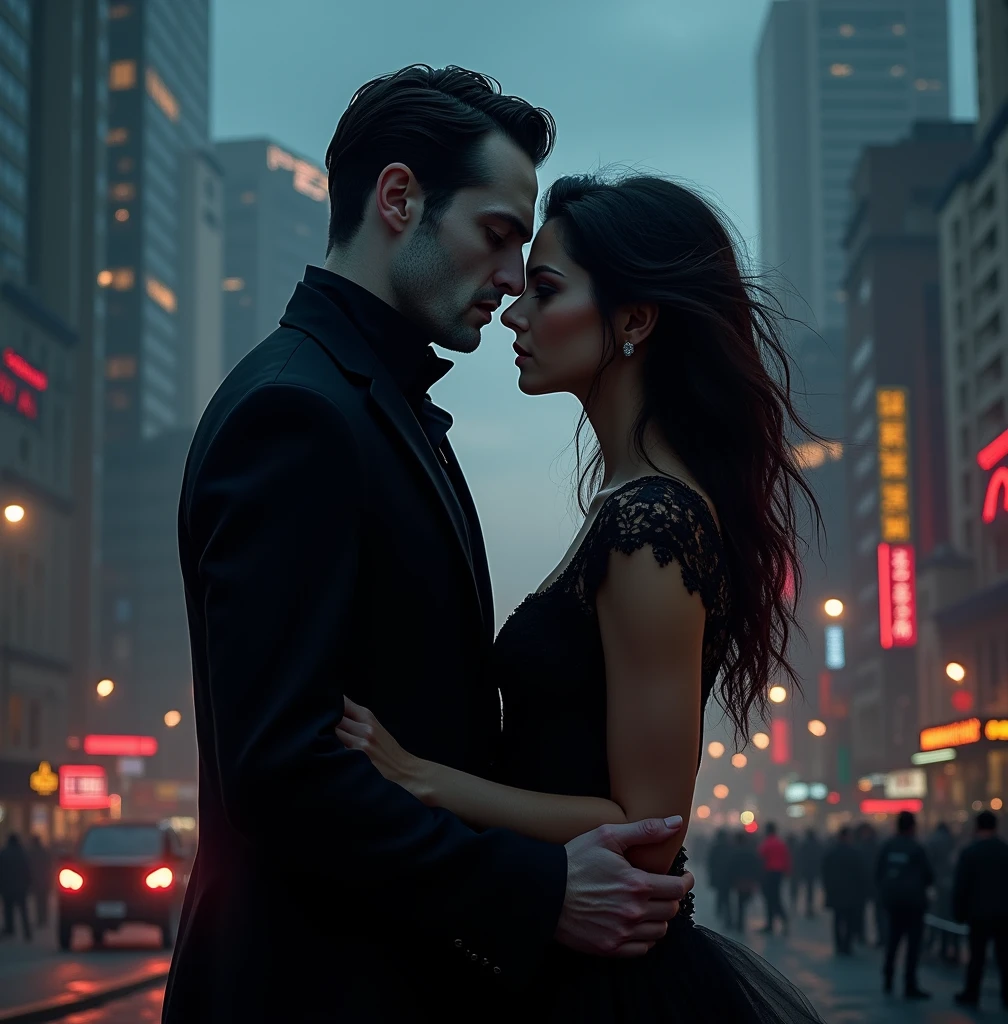 peter, The vampire, and his girlfriend in Sao Paulo
