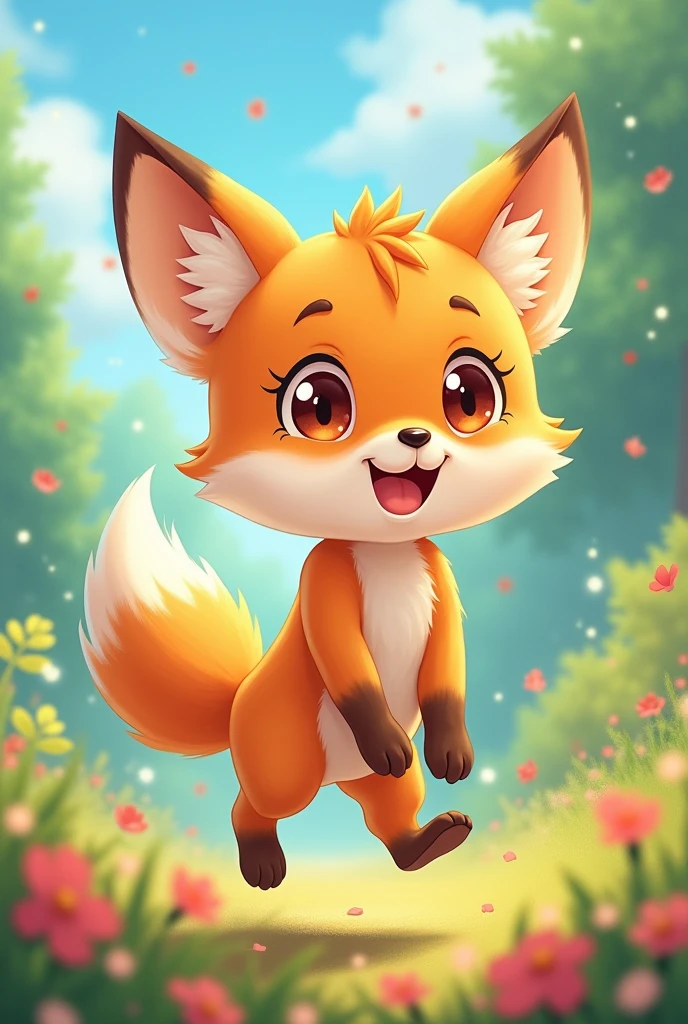 Fox Child Anime with Joy
