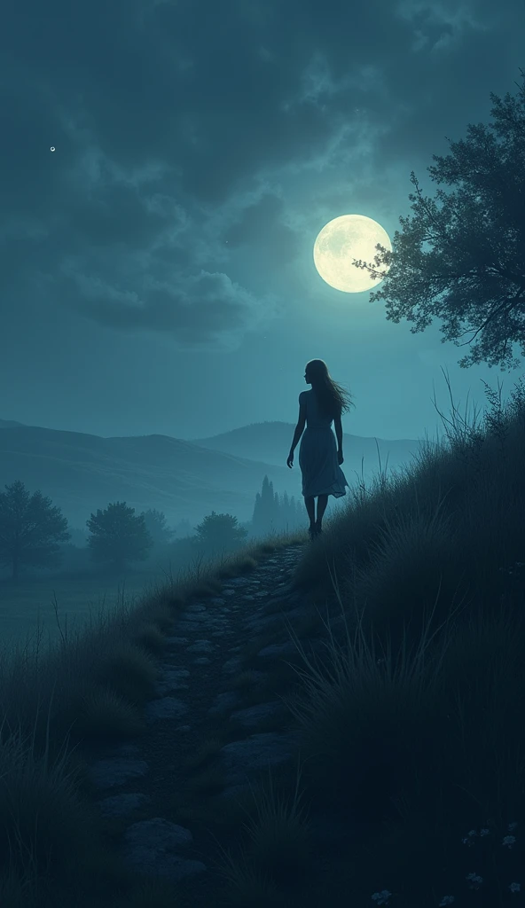 One night, A named Clara heard her name clearly and decided to follow the wind up the hill..