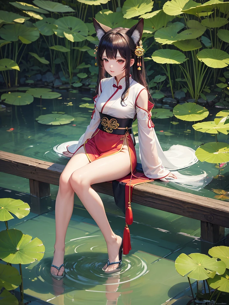 Her eyes were brighter than the stream,And also clear。Her skin was softer than the white clouds in the sky,And be soft。Her lips are more delicate than the petals of this little red flower,And bright,Her lips were wet,More crystal than the dew on this petal。She stood at the water's edge,The reflection is reflected in the clear Xiang River,The flowers by the river withered in shame,Fish are afraid to swim in the river,For fear of messing up her beautiful reflection。Her snow-white hand reached into the Xiangjiang River,Soft as if it were going to dissolve in water
Even the sound of her footsteps was as pleasant as fairy music。Shih Tzu is light,Every step is like playing a drum,There are wonderful musical beats。Fucha built a long corridor,Below the promenade is empty,Just to listen to Xi Shi playing musical footsteps。When the sound of Xi Shi's musical footsteps sounded,Like a joyful jinser,Like Qinghe's Yaoqin。