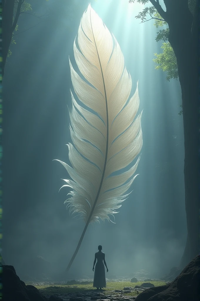 a feather of 10 m