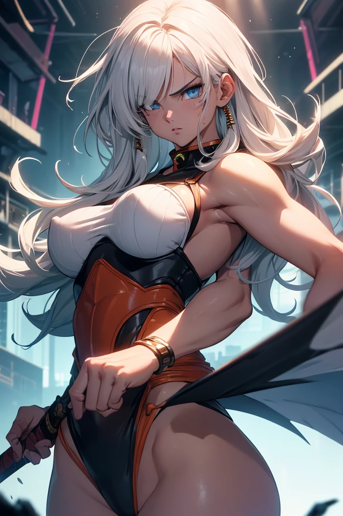(Highest quality,4K,High resolution,masterpiece:1.2), (Ultra-detailed), (Holding a sword:1.3) (Dynamic Art), (looking at the camera) (Dragon Ball Z setting), (The whole body is visible)(Vision:1.8), (Realist,photoRealist,photo-Realist:1.37), (High resolution,High resolution), (Portraiture), (Vibrant colors), (Long legs), (A noticeably elongated face), (Wide range) (Hermosos Fine grain), (Beautifully detailed lips), (Highly detailed eyes and face), , Bright eyes Dynamic angles and postures, Sweatびっしょり, Sweat, (Long eyelashes), (Sharp focus), (Physically Based Rendering), (8 heads,Beautiful female warrior), (Mature Woman) (Leg spread), (intense), (expression of intense desire), (Motion Blur), (elegant), (Slim figure), (Inspired by anime), (Bright light), (Cinema Lighting), (Contrasting colors), (Mysterious atmosphere), (Action-packed scenes), (Unique Look), (impressive), (), (Exciting), (Expressive), (Interesting atmosphere), (monster:1.4) ((Highest quality)),((Very detailed)),masterpiece,Absurd,Detailed face,Beautiful Face,(Fine grain, Deep Eyes),((Dynamic pose)), (((Long white hair,Adult beauty,Inspired by Akira Toriyama))),Iron Bikini Armor,grassland,monsterと戦闘中Distant view Vision
Wide shot 広角
Long shot