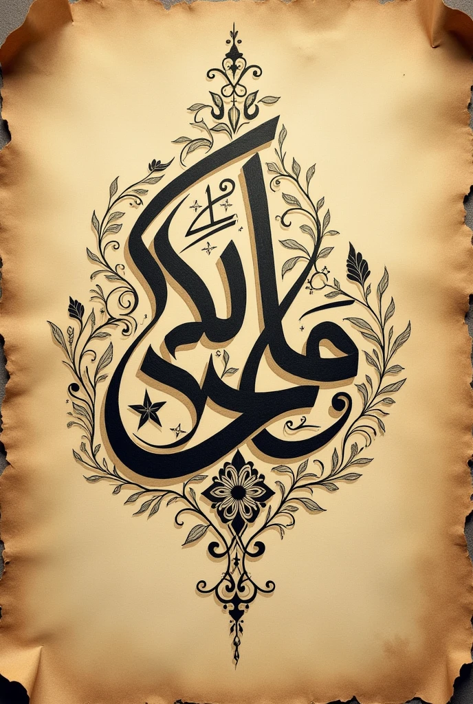 arabic calligraphy (Zubair)