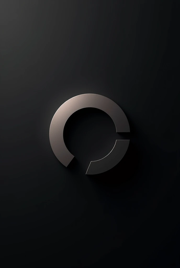 Create a professional logo for a motivation profile with the initials of the Extra Opportunity profile, I want the background to be black and have a shadow on the letters as if they were appearing on the screen, the initials are OE in that order and very close together, almost touching each other, and the shadow must be strong and have a sophisticated minimalist touch.