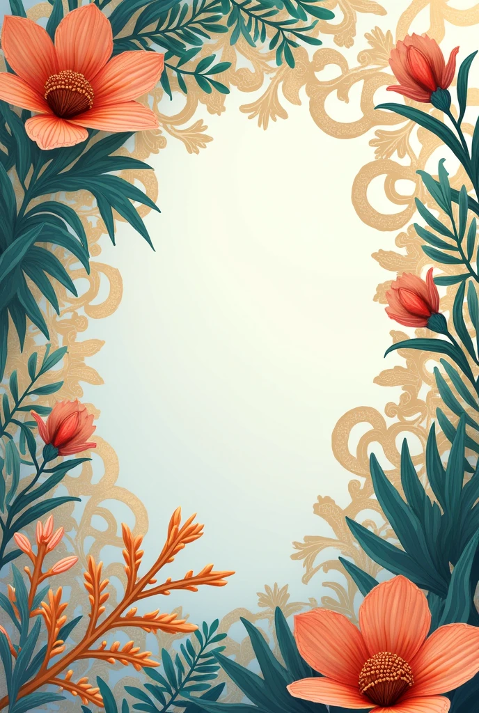 Frame/border related to capiz food and places