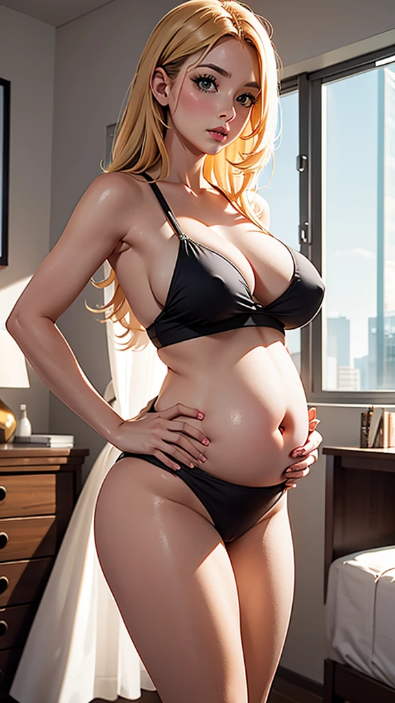 Sexy pregnant woman