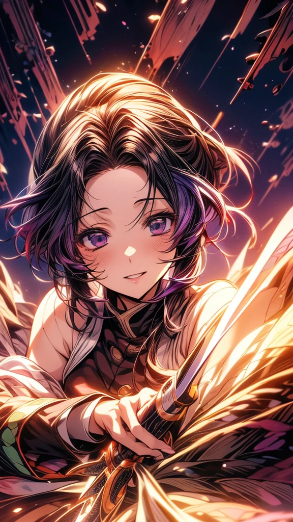 Long-haired and purple-haired anime character holding a sword, Best anime 4k konachan wallpaper, Anime Goddess, Anime Art Wallpapers 8K, Anime Style 4k, anime art wallpaper 4k, anime art wallpaper 4k, Portrait of a girl in the Knights of the Zodiac, Detailed digital anime art, Detailed anime art, anime wallpaper 4k, anime wallpaper 4k、masterpiece,best quality,ultra detailed,high-resolution,8k portrait,unity 8k wallpaper,extremely detailed CG unity 8k wallpaper
